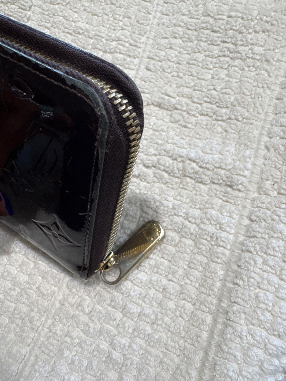 Louis Vuitton Vernice Amarante wallet - Picture 6 of 10
